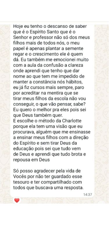 Depoimento de uma família do Fundamento, número 6