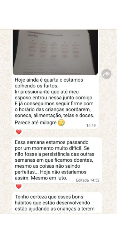 Depoimento de uma família do Fundamento, número 40